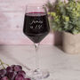 Starburst Birthday Keepsake Stemmed 365ml Wine Glass, thumbnail 1 of 2
