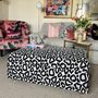 Coffee Table With Storage In Leopard Print, thumbnail 1 of 6