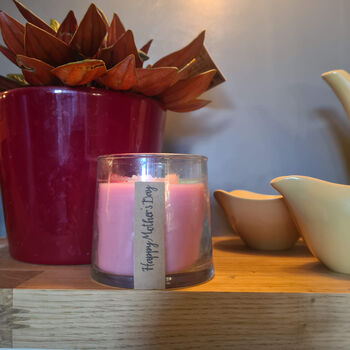 Personalised Flower Scented Candle For Mum, 3 of 12