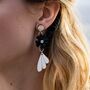 'Hannah' Seaweed Inspired Sustainable Earrings, thumbnail 6 of 12