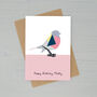 Personalised Bird Greetings Card, thumbnail 1 of 2