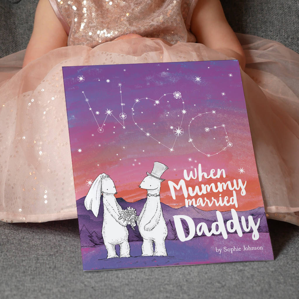When Mummy Married Daddy Personalised Book, 1 of 8