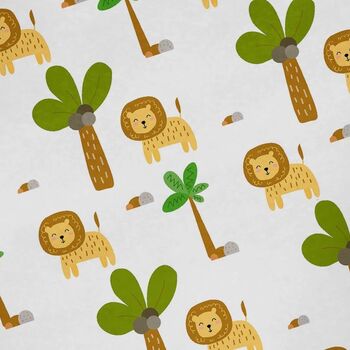 Lion Safari Gift Wrapping Paper Roll Or Folded, 2 of 3