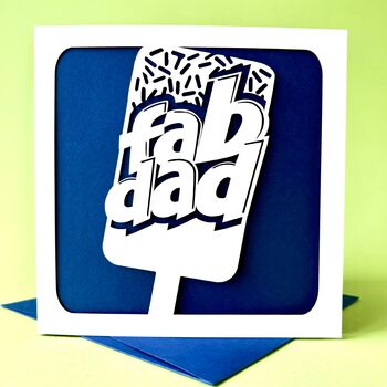 Fab Dad Father's Day Card, 2 of 5