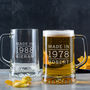 Personalised Pint Glass Tankard For Him, thumbnail 5 of 5