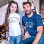 Personalised Daddy And Me T Shirt Set, thumbnail 3 of 5