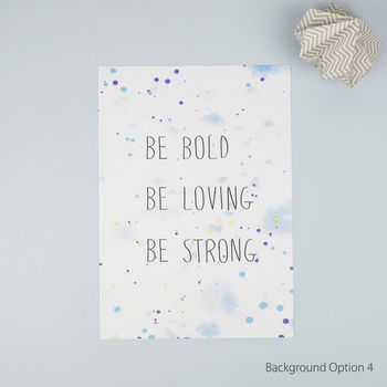 Positive Vibes Print, Be Silly Be Honest Be Kind, 6 of 6