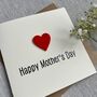 Acrylic Heart Happy Mother's Day Card, thumbnail 3 of 4
