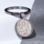 1931 95th Birthday Sixpence Coin Keyring Gift, thumbnail 4 of 6