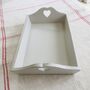 Vintage Hand Painted Wooden Tray, thumbnail 3 of 5