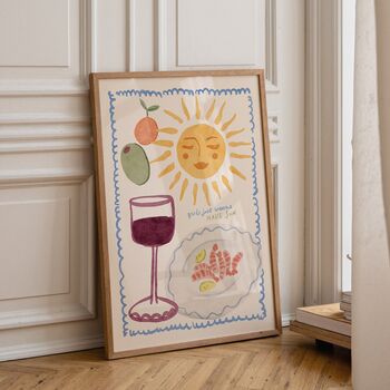 Girls Just Wanna Have Sun Print, 2 of 3
