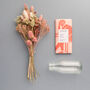 Dried Flower Posie + Vase + Chocolate Gift Box, thumbnail 1 of 9