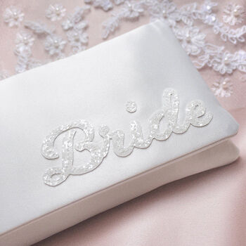 Bride Wedding Day Bridal Clutch, 2 of 6