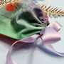 Sagittarius Birth Flower Gift Pouch, thumbnail 5 of 7