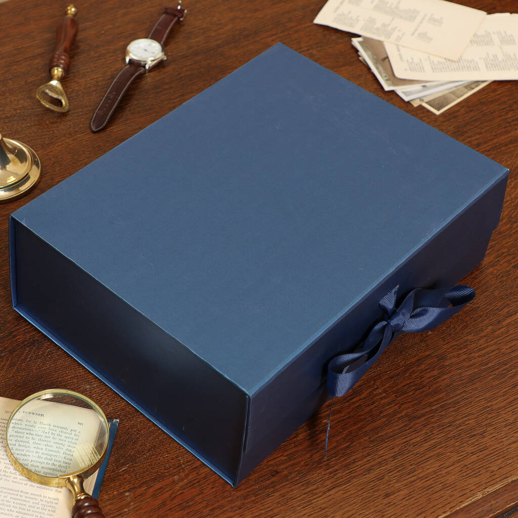 luxury personalised best man gift box by dibor