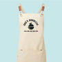 Personalised Barbecue Apron Chilling And Grilling, thumbnail 5 of 7