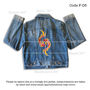 Vintage Jacket With Japanese Koi In Harmony Embroidery, thumbnail 9 of 12