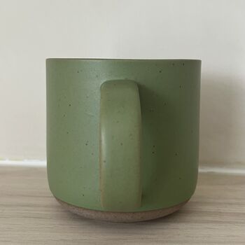 Dachshund Engraved Green Ceramic Tea/ Coffee Mug, 5 of 6