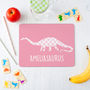 Children's Personalised Dinosaur Placemat, thumbnail 8 of 12