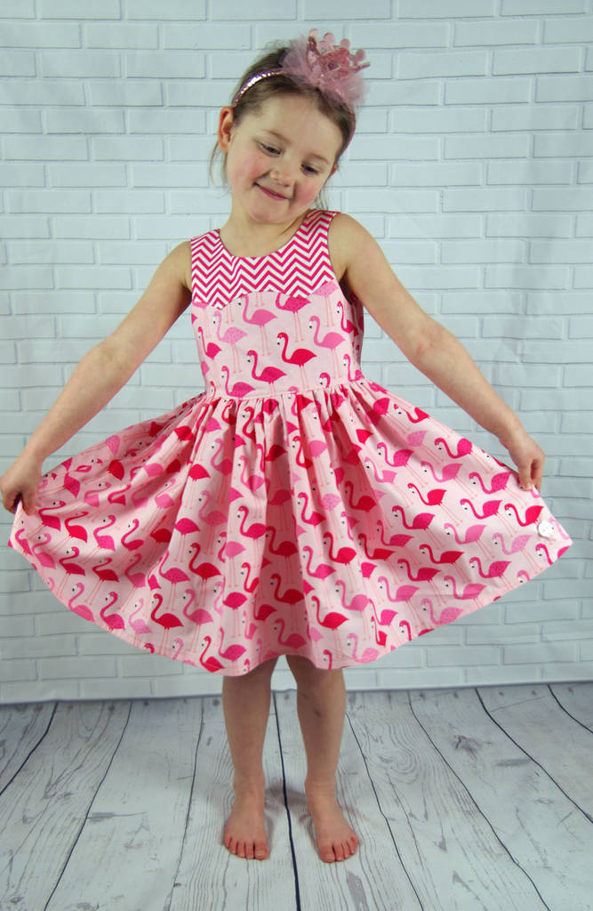 Pink Party Dress for Girls