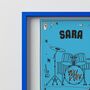 Personalised You Rock Rockstar Rock 'N' Roll Drummer Wall Art Print | Digital Download, thumbnail 3 of 6