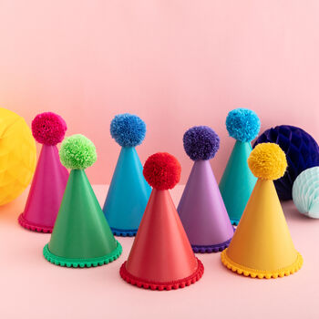 Bright Single Colour Any Age Party Hat, 9 of 9