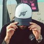 Hoy Classics Recycled Trucker Cap Navy / White, thumbnail 6 of 6