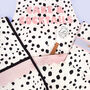 Personalised Dalmatian Dot Apron, thumbnail 3 of 5