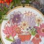 Blooms Embroidery Kit, thumbnail 6 of 8