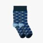 Batik Blue Socks, thumbnail 1 of 3