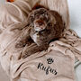 Personalised Luxury Snuggle Dog Blanket, thumbnail 3 of 12