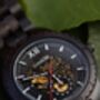 Detroit Automatic Movement Wooden Watch For Men, thumbnail 9 of 11