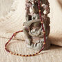 Red Garnet Short Beaded Layering Necklace, thumbnail 3 of 12