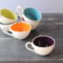 Handmade Porcelain Tea Or Coffee Cup, thumbnail 6 of 11