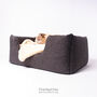 Charley Chau Deep Sided Dog Bed In Weave Ii, thumbnail 5 of 12