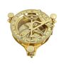 Personalised Four Inch Brass Sundial Compass, thumbnail 6 of 11