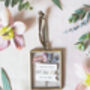 Grow Old With Me Miniature Floral Frame, thumbnail 2 of 6