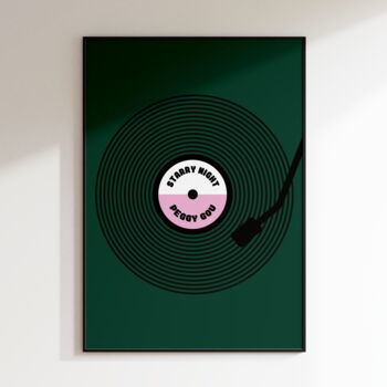 Personalised Vinyl Record Print, 6 of 10