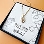Language Of Flowers Pearl And Gold Plate Necklace, thumbnail 9 of 12