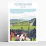 Yorkshire Dales Travel Print, thumbnail 1 of 2