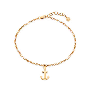 Ladies Anchor Ankle Chain, 3 of 6