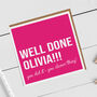 Personalised Clever Thing Exam Results Card, thumbnail 1 of 3