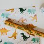 Dinosaur Party Wrapping Paper, thumbnail 2 of 3