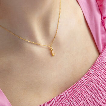 Dainty Pearl Initial Necklace, 10 of 12