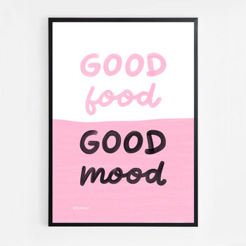 Good Food, Good Mood Print, 6 of 8