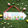 Personalised Easter Egg Hunt Sign Arrow, thumbnail 2 of 4