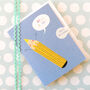 Mini Pencil Well Done Card, thumbnail 4 of 5