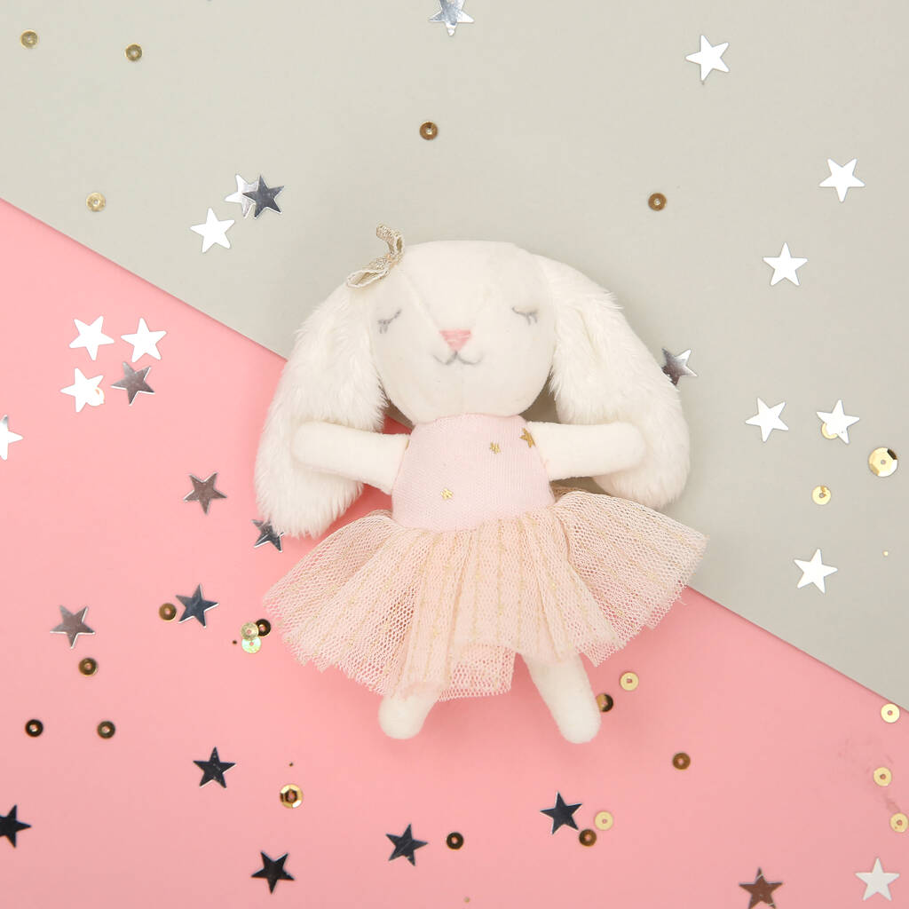 Sparkle Ballerina Bunny By Letterbox Hugs by Alba