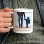 Personalised Father's Day Photo And Caption Mug, thumbnail 1 of 2
