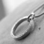 Personalised Mother's Halo Ring Necklace, thumbnail 6 of 9